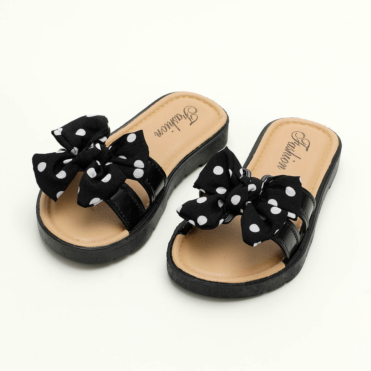 Toddler Girl Wave Point Flip Flops Wholesale-Children Shoes Slippers Flip Flops -babiesclotheswholesale