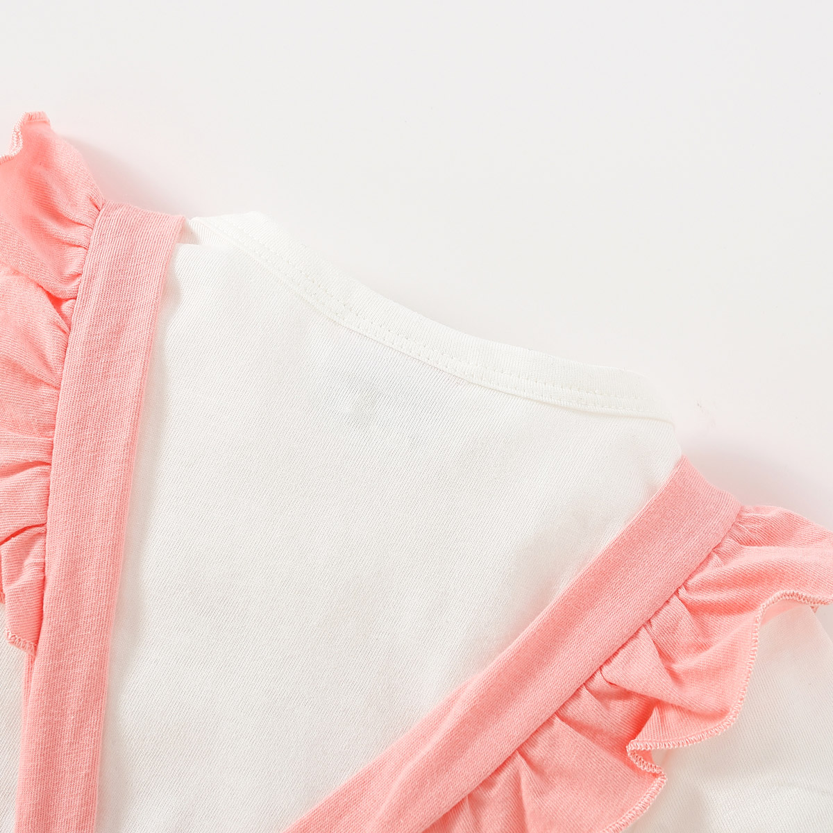 模拟bug，限时促销商品1，原价19.99，限时促销价10.99；hibobi ×Dora Girl Baby Pink Strappy Trousers & white T-shirt Set Wholesale