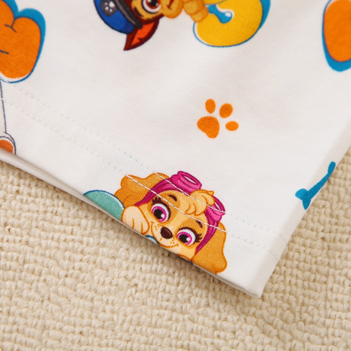 hibobi×PAW Patrol  Baby Girl Cute Print camisole top and shorts and Headband Wholesale