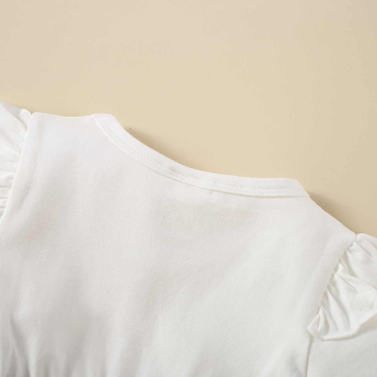 hibobi Girl Baby Yellow Print Patchwork Dress & Cute Calf Wholesale