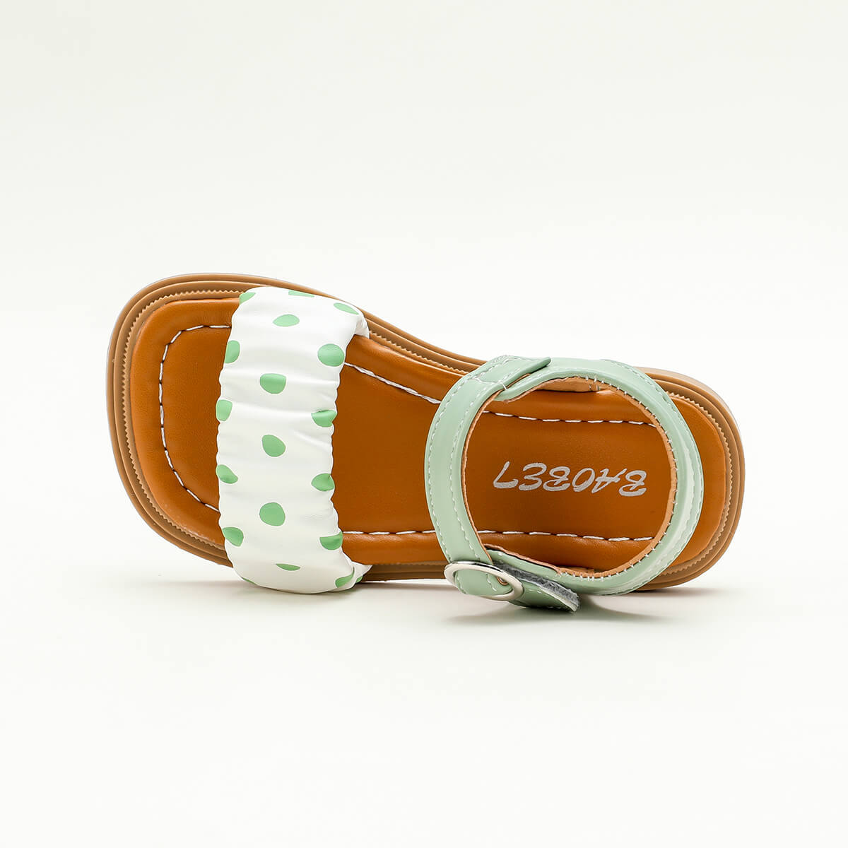 function4-Toddler Girl Polka Dot Pattern Sandals Wholesale
