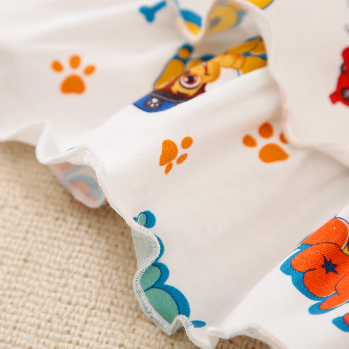 hibobi×PAW Patrol  Baby Girl Cute Print camisole top and shorts and Headband Wholesale