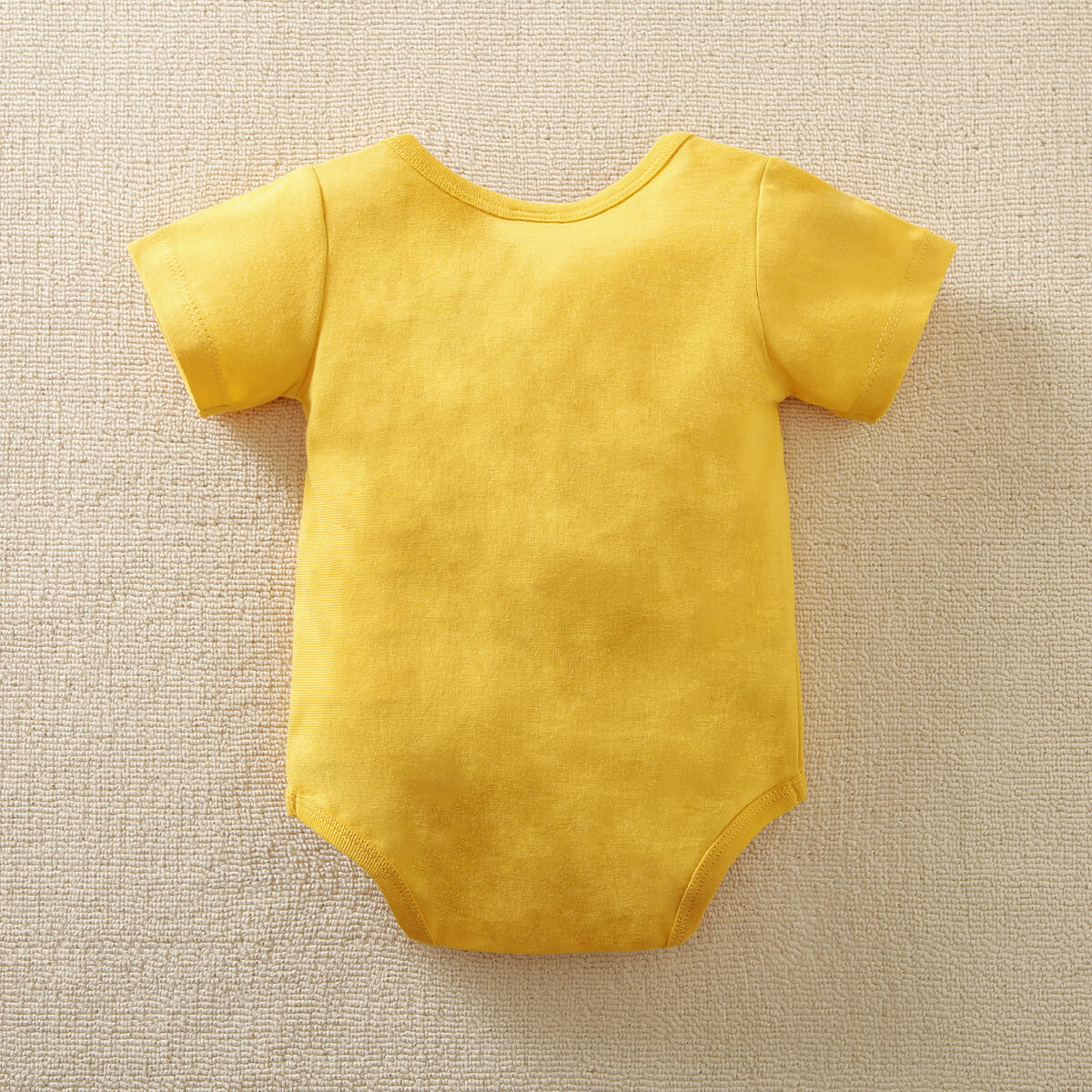 【不在澳大利亚主市场】SpongeBob SquarePants×hibobi Baby Emoji Print Short-sleeved Bodysuit Wholesale